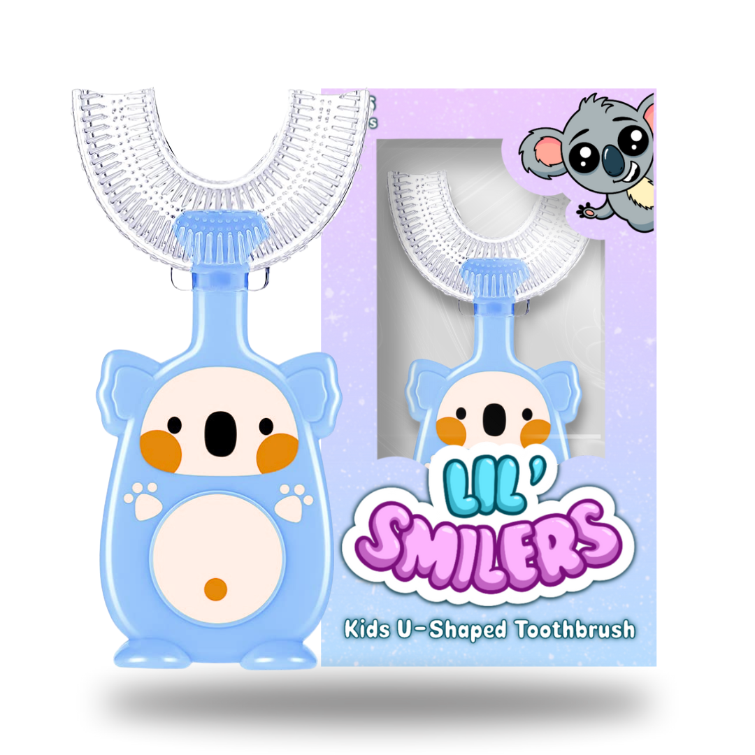 Classic U-Shaped Kids Toothbrush - Karl the Koala