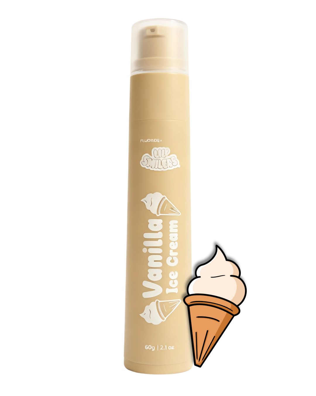 Vanilla Ice Cream Flavoured Toothpaste
