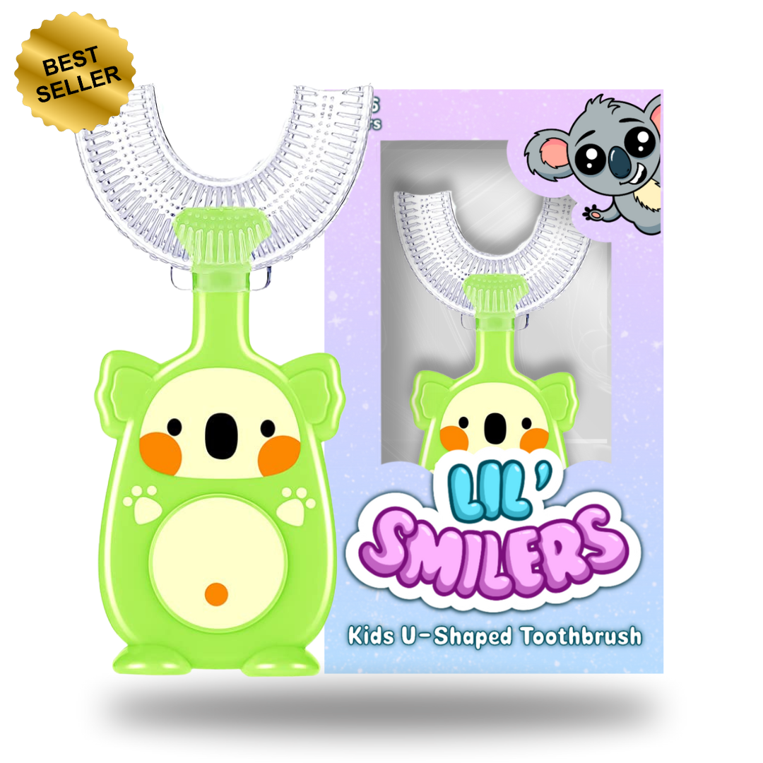 Classic U-Shaped Kids Toothbrush - Karl the Koala