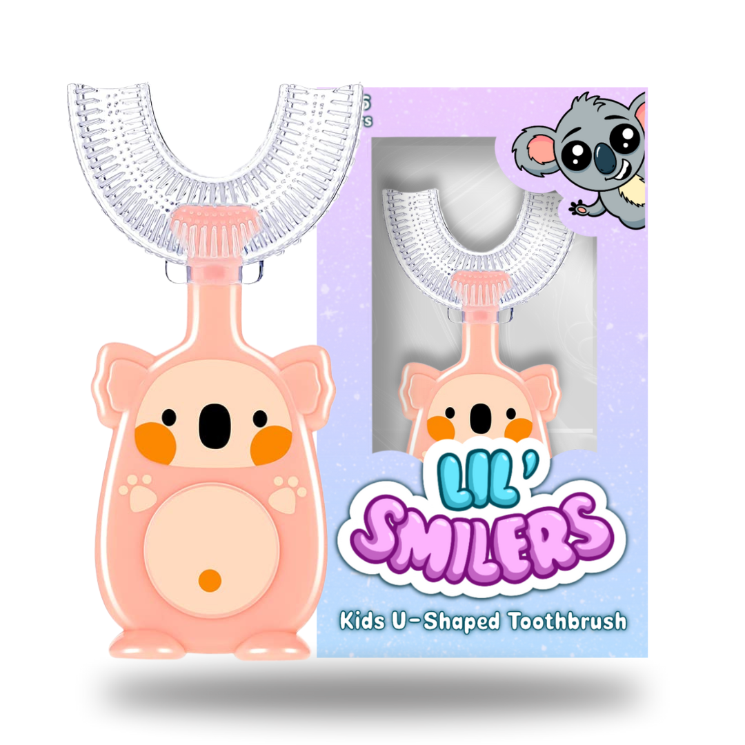Classic U-Shaped Kids Toothbrush - Karl the Koala