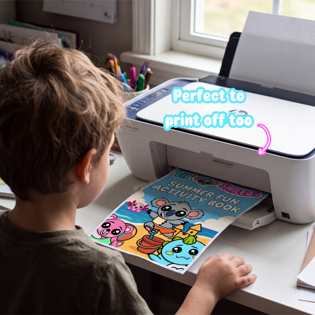 Lil' Smilers Summer Digital Activity Book