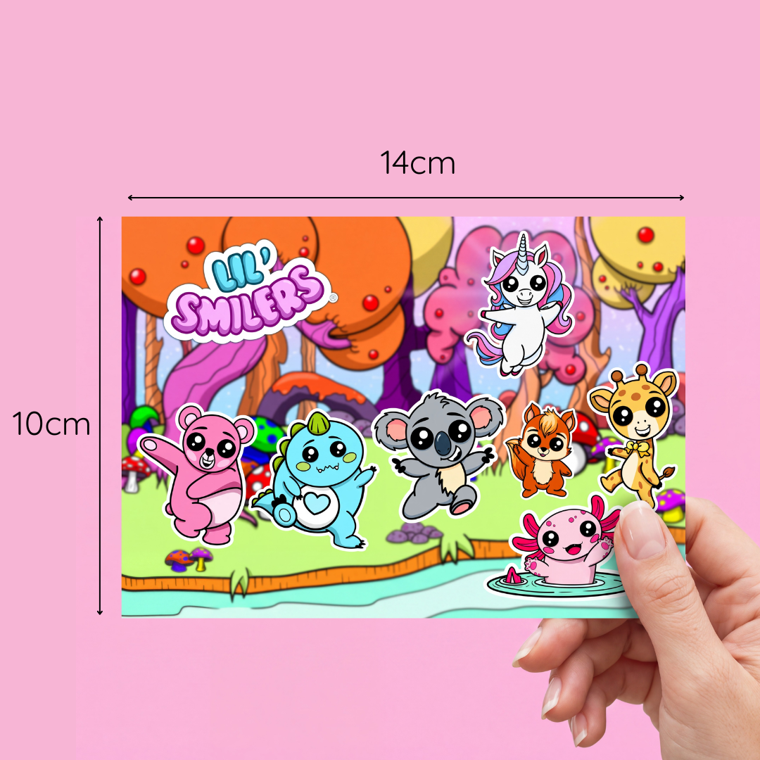 Lil' Smilers Crew Sticker Sheet