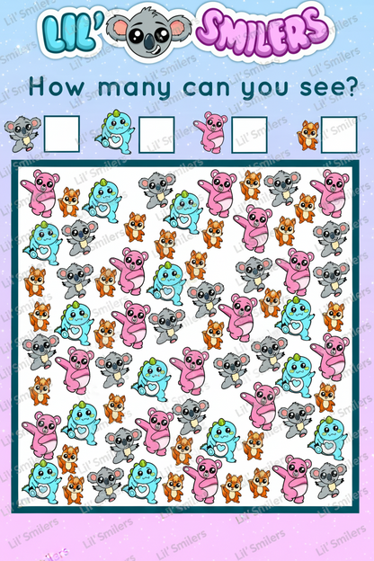 Lil' Smilers Summer Activity Book