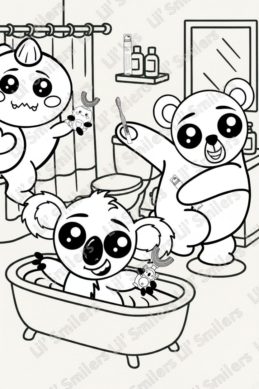 Lil' Smilers Summer Activity Book