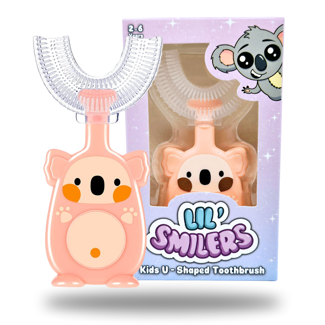 Classic U-Shaped Kids Toothbrush - Karl the Koala
