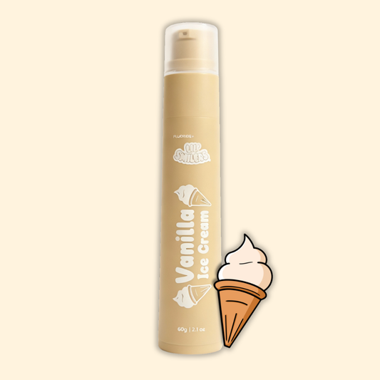 Vanilla Ice Cream Flavoured Toothpaste