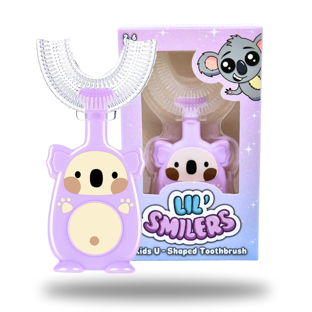 Classic U-Shaped Kids Toothbrush - Karl the Koala