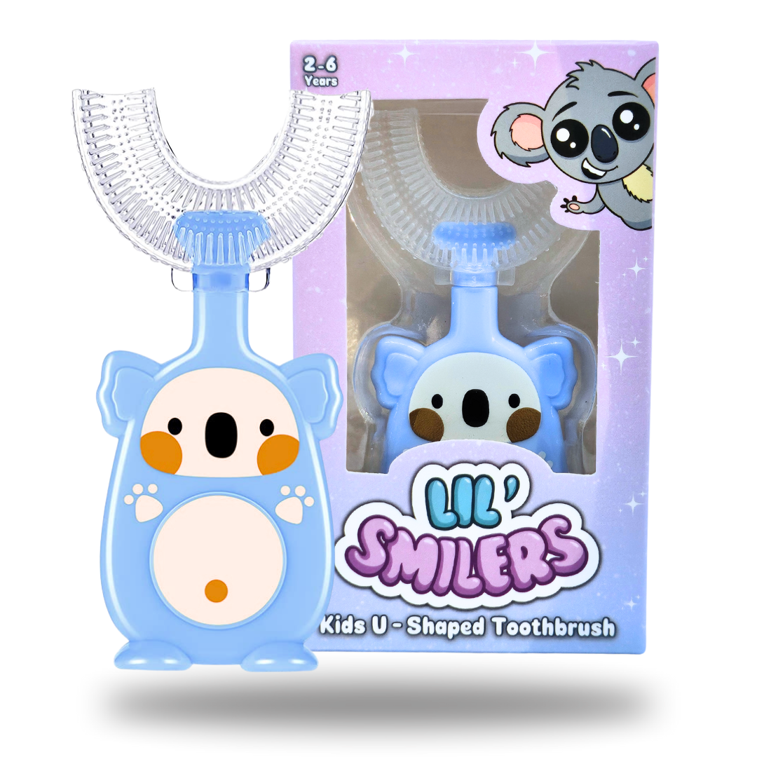 Classic U-Shaped Kids Toothbrush - Karl the Koala