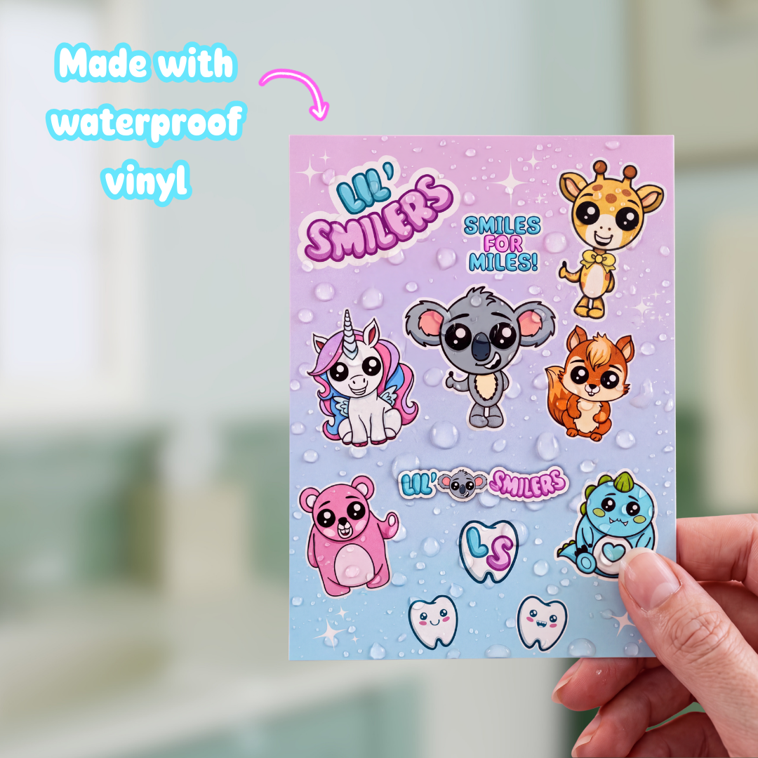 Lil' Smilers Sticker Sheet