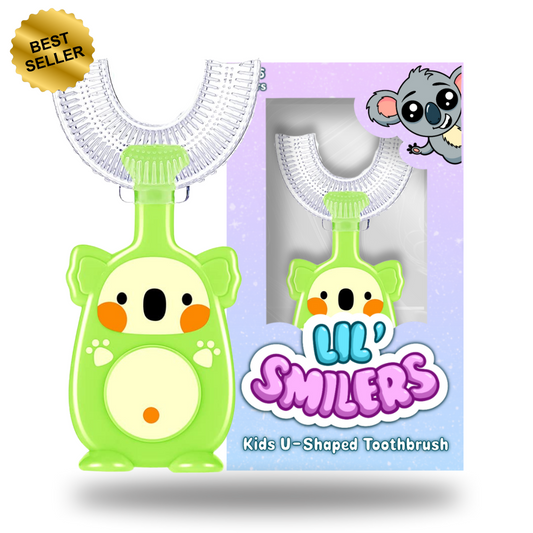 Classic U-Shaped Kids Toothbrush - Karl the Koala