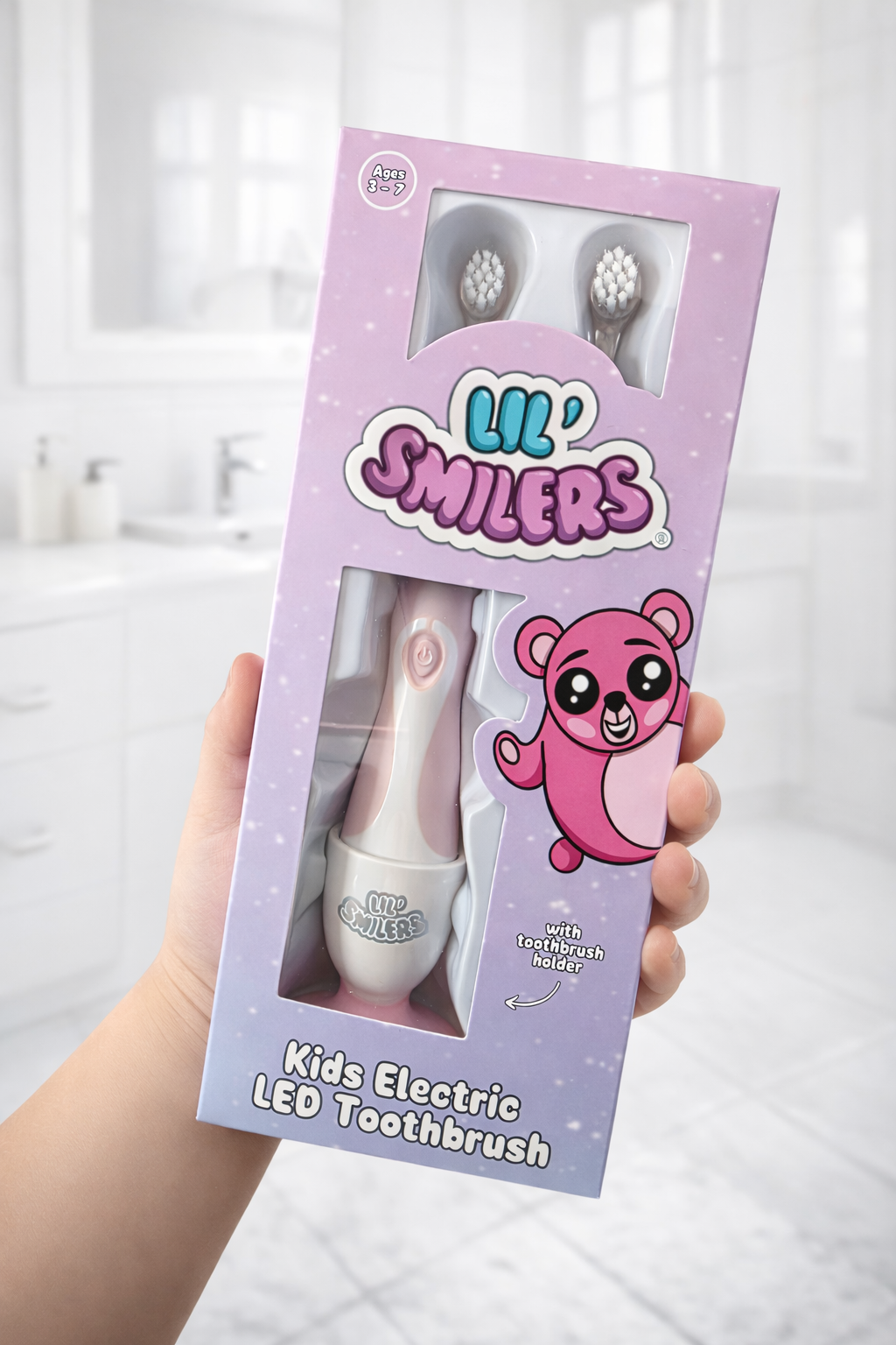 Billie the Bear's LED Electric Toothbrush