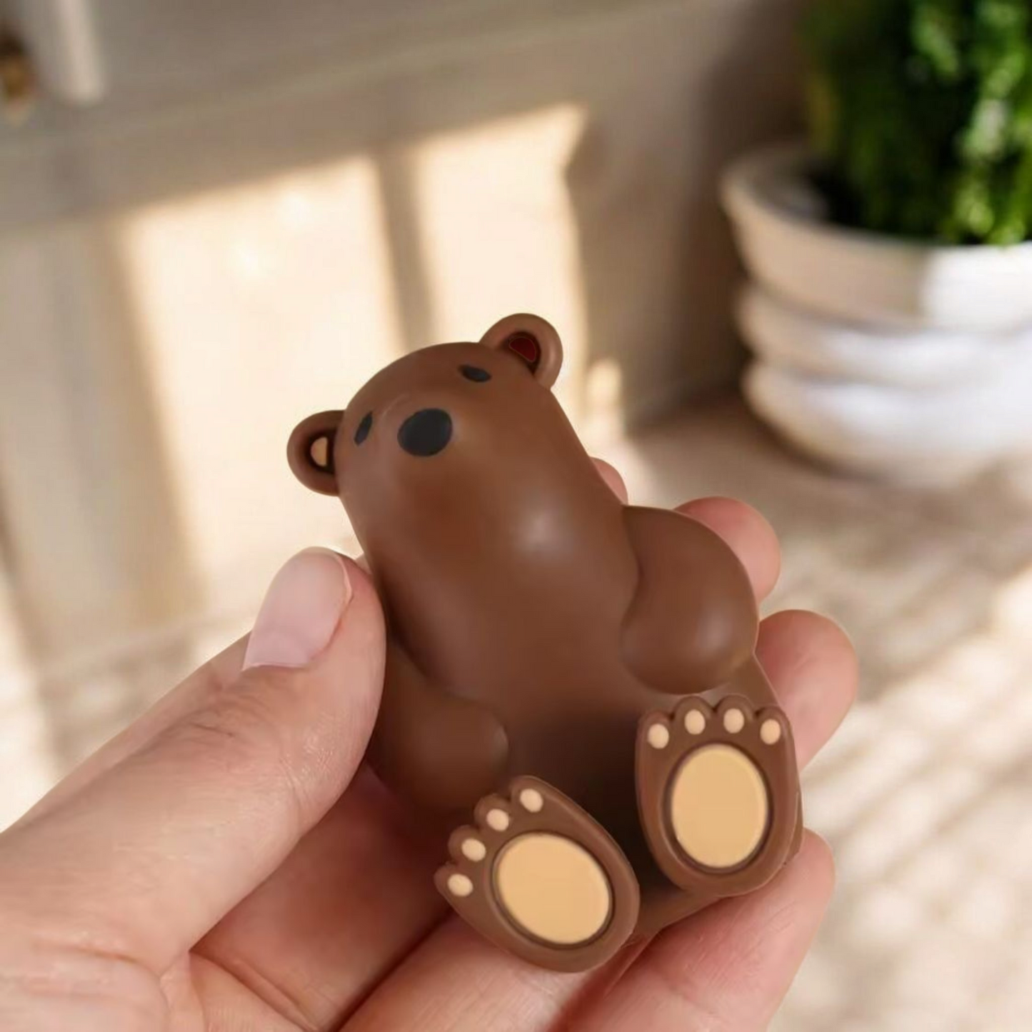Billie the Bear Toothbrush Holder
