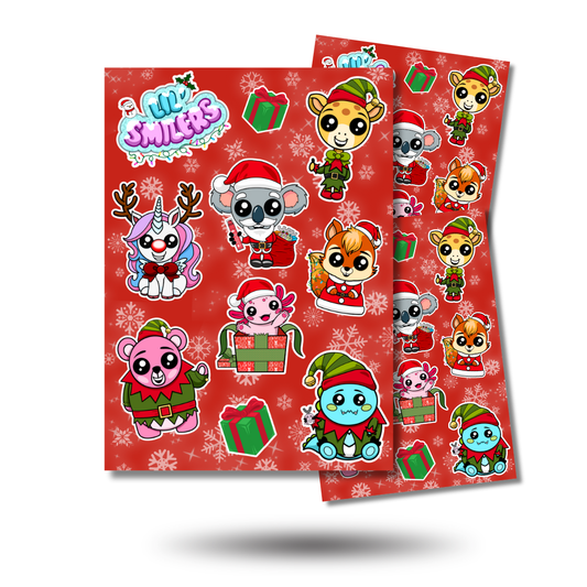 Lil' Smilers Christmas Sticker Sheet