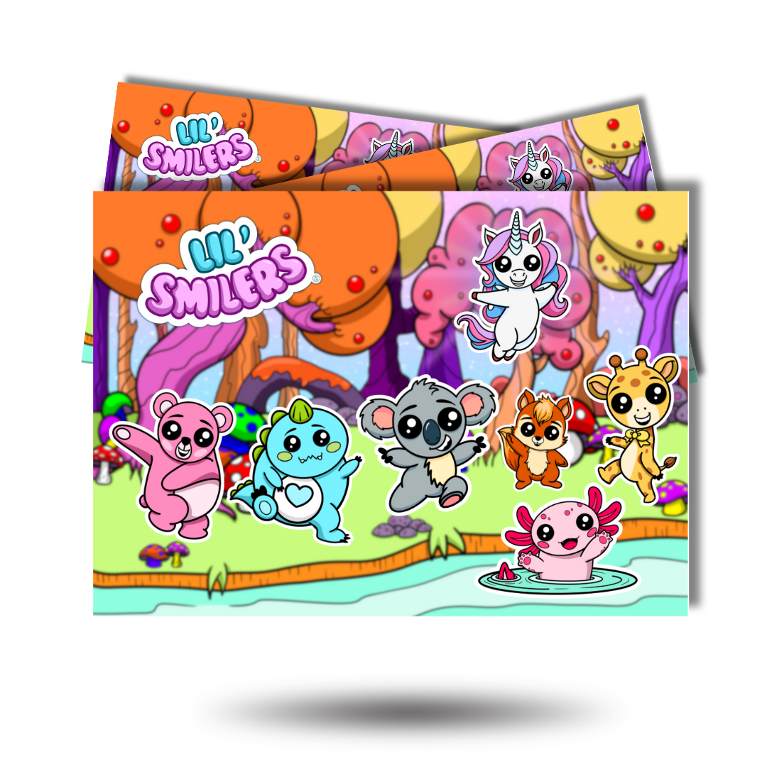 Lil' Smilers Crew Sticker Sheet