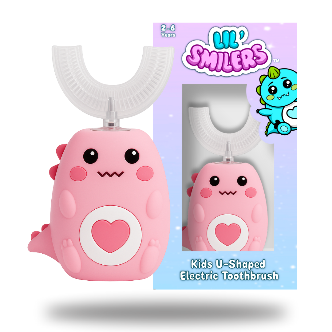 Electric U-Shaped Kids Toothbrush - Danny the Dinosaur