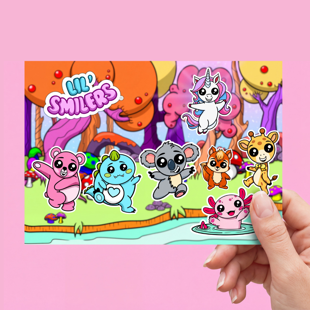 Lil' Smilers Crew Sticker Sheet