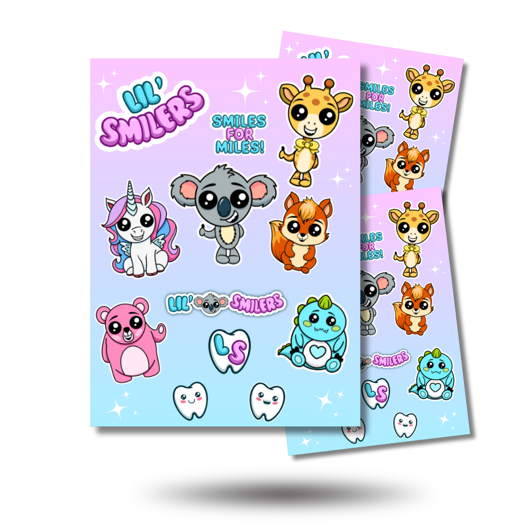 Lil' Smilers Sticker Sheet