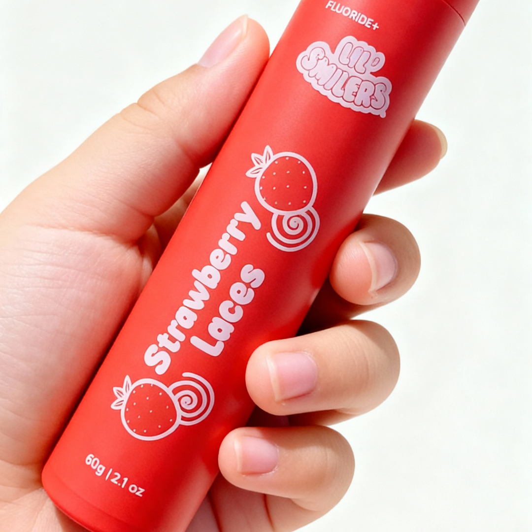 Strawberry Laces Flavoured Toothpaste