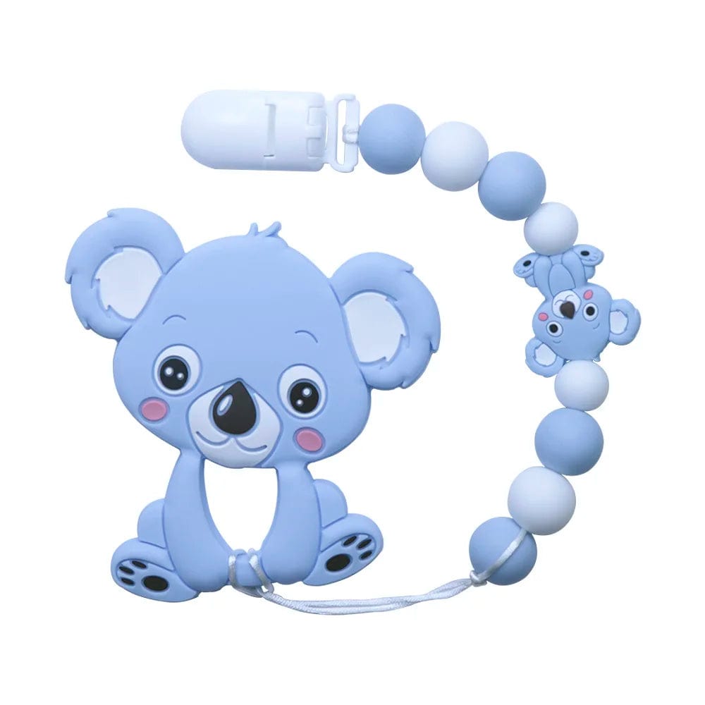 Lil' Smilers 0 Sky Blue Karl the Koala Teether