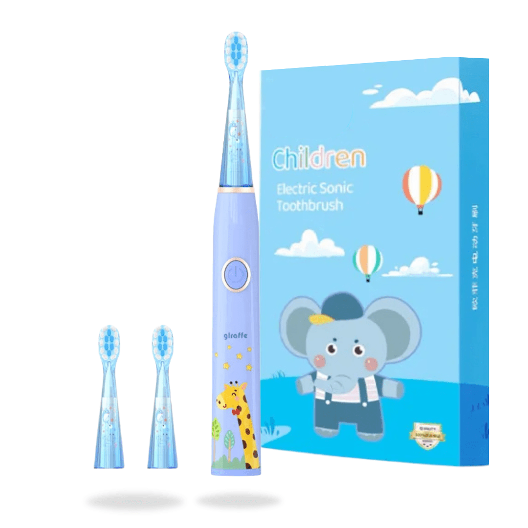 Lil' Smilers Kids ELECTRIC TOOTHBRUSH Gary the Giraffe Kids Electric Toothbrush