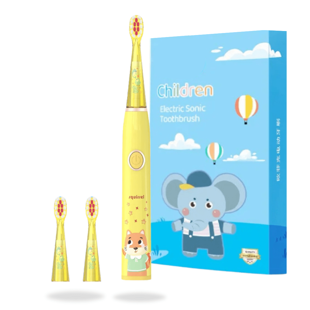 Lil' Smilers Kids ELECTRIC TOOTHBRUSH Sarah the Squirrel Kids Electric Toothbrush