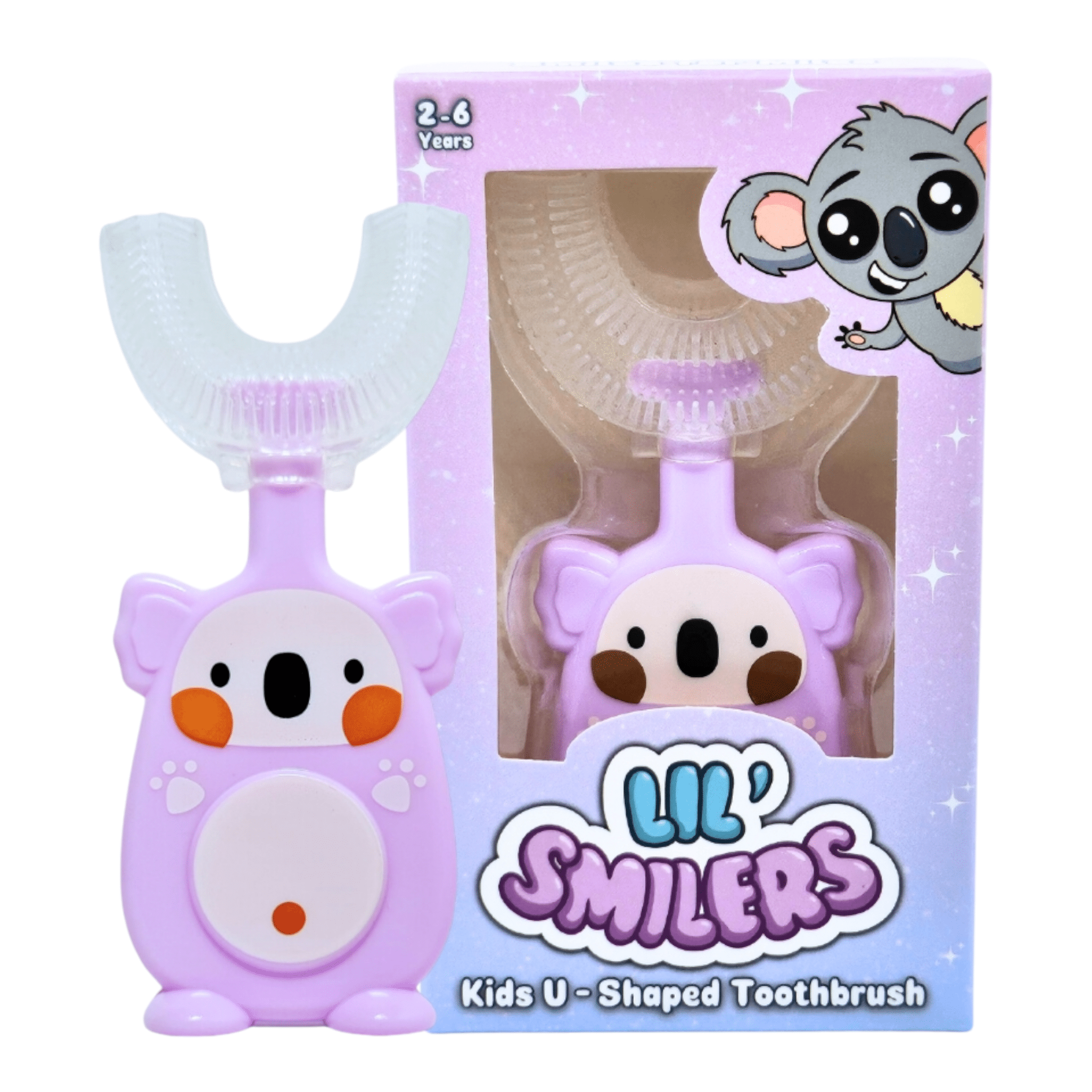 Lil' Smilers Lavender Purple / Watermelon Burst Karl the Koala Gift Set