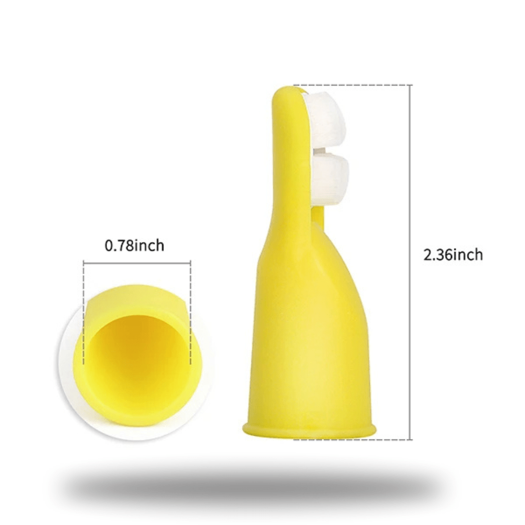 Lil' Smilers UK Baby toothbrush 'Ariah the Axolotl' Baby's 1st Toothbrush