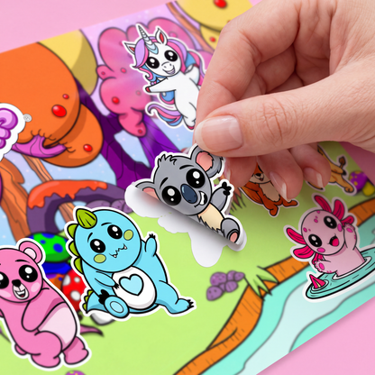 Lil' Smilers Crew Sticker Sheet