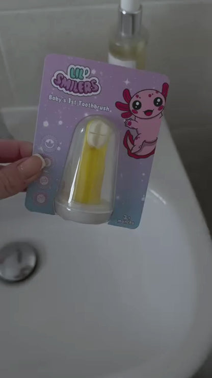 Baby's 1st Toothbrush - Ariah the Axolotl